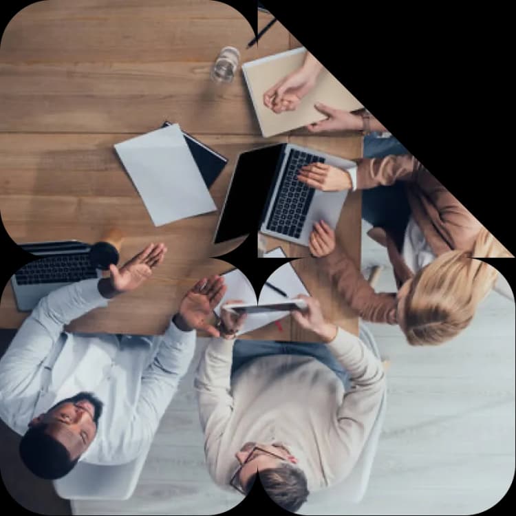 Équipe au travail